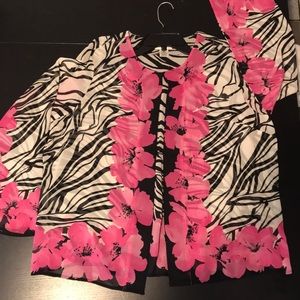 Black white fancy jacket